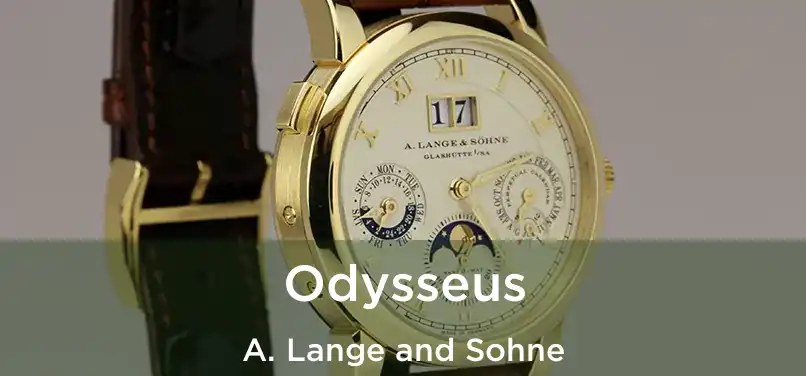 Odysseus A. Lange and Sohne